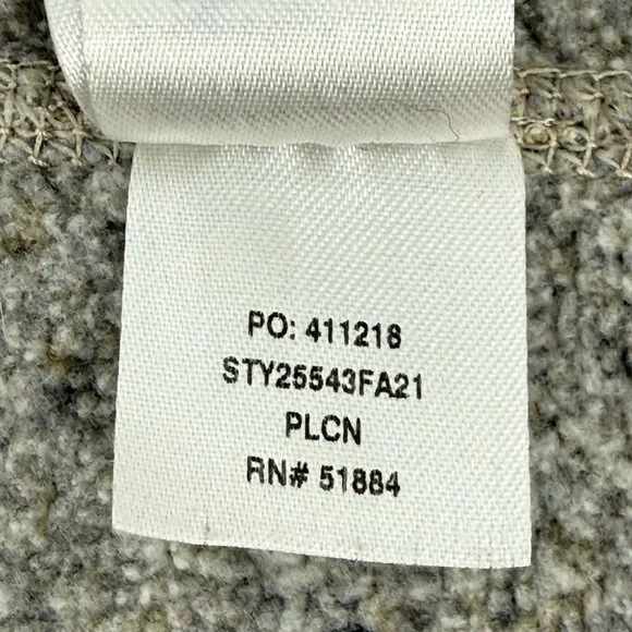 Patagonia Womens Better Sweater Birch Gray Size Med Full Zip Fleece Jacket - Picture 7 of 10